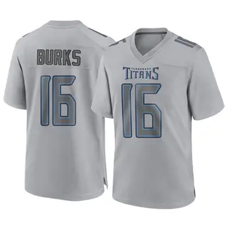 Tennessee Titans Nike Oilers Throwback Alternate Game Jersey - Light Blue - Treylon  Burks - Youth