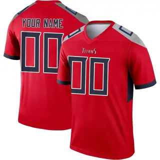 Buy A.J. Brown Tennessee Titans Nike Youth Inverted Team Game Jersey - Red  F4393105 Online