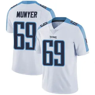 Nike Malik Willis Light Blue Tennessee Titans Oilers Throwback Vapor F.U.S.E. Limited Jersey